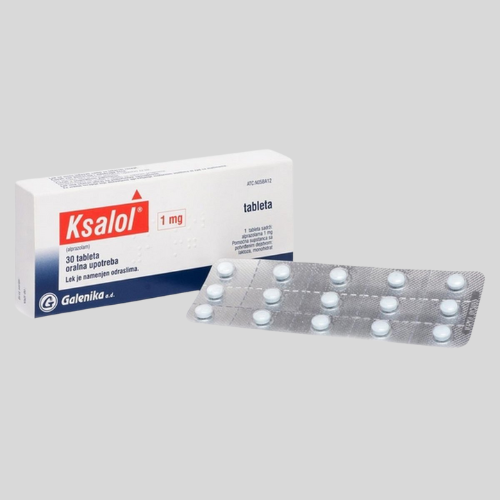 Ksalol 1mg Alprazolam