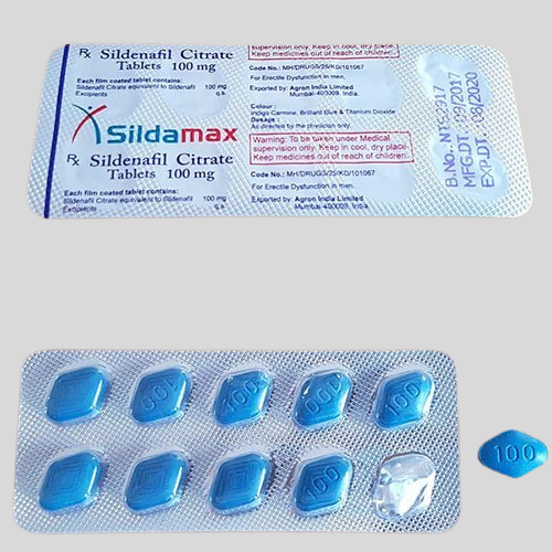 Buy Sildamax Citrate100mg Tablets