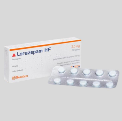 Ativan Lorazepam 2.5mg