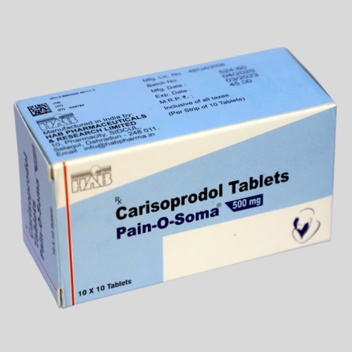 Carisoprodol Pain O Soma 500mg