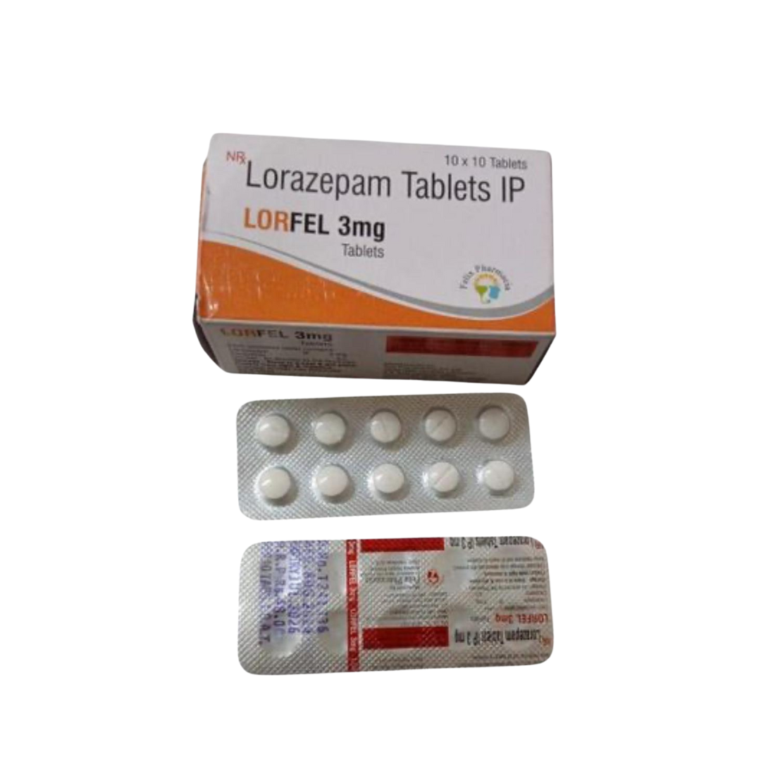 LORFEL Lorazepam 3mg