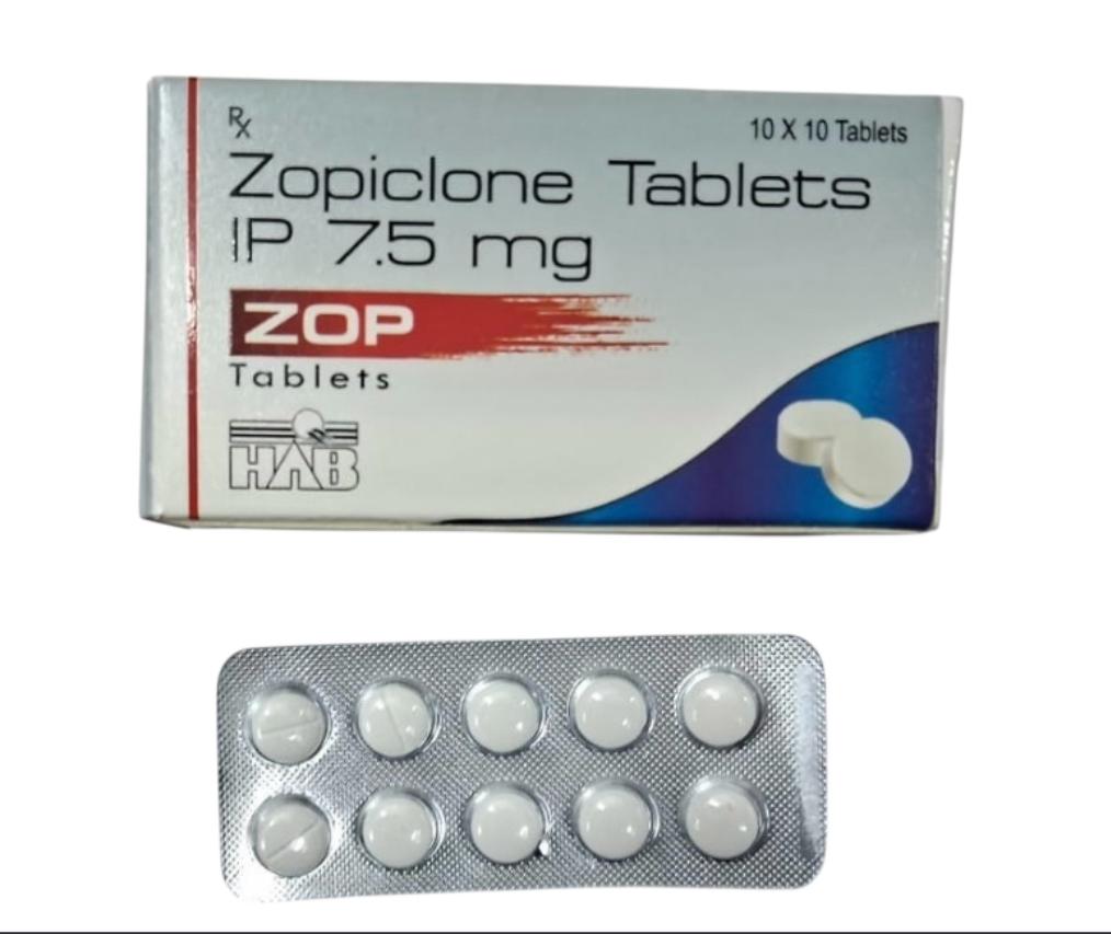 What is Zopiclone 7.5mg (White )? Buy Zopiclone 7.5 white, is a prescription medication primarily used to treat insomnia and other sleep-related disorders. It belongs to a class of drugs known as sedative-hypnotics, which work by calming the brain and nerves. As a result, it helps users fall asleep more quickly, improves the overall quality of sleep, and reduces the chances of waking up frequently during the night.