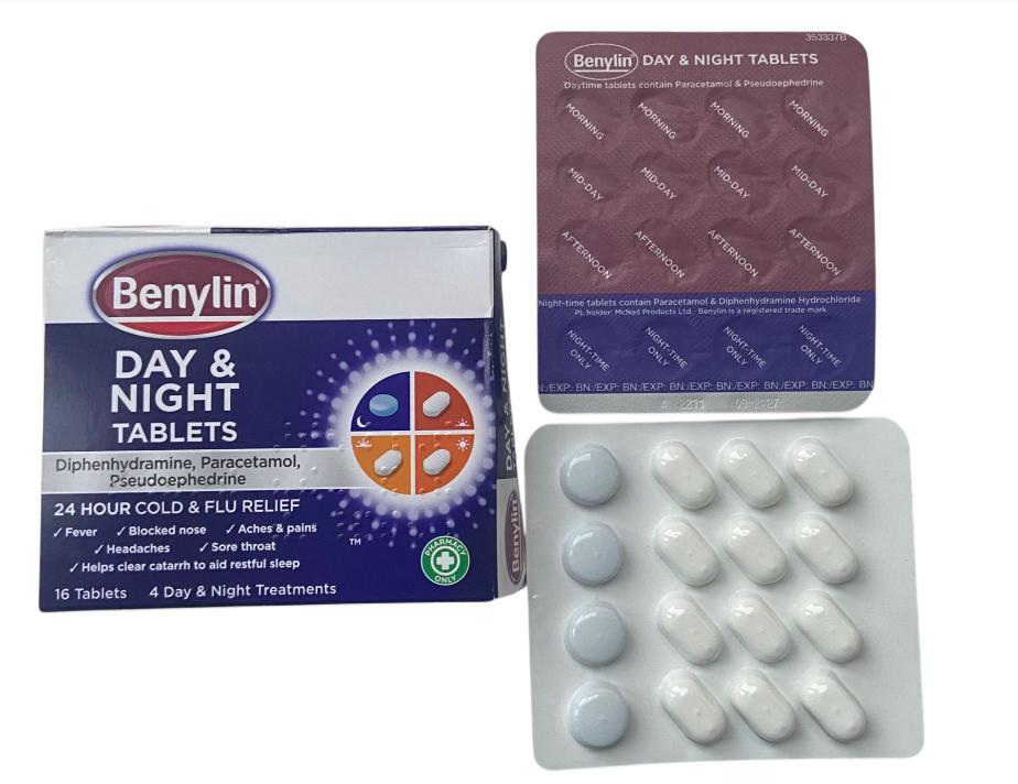 Benylin Day & Night tablets