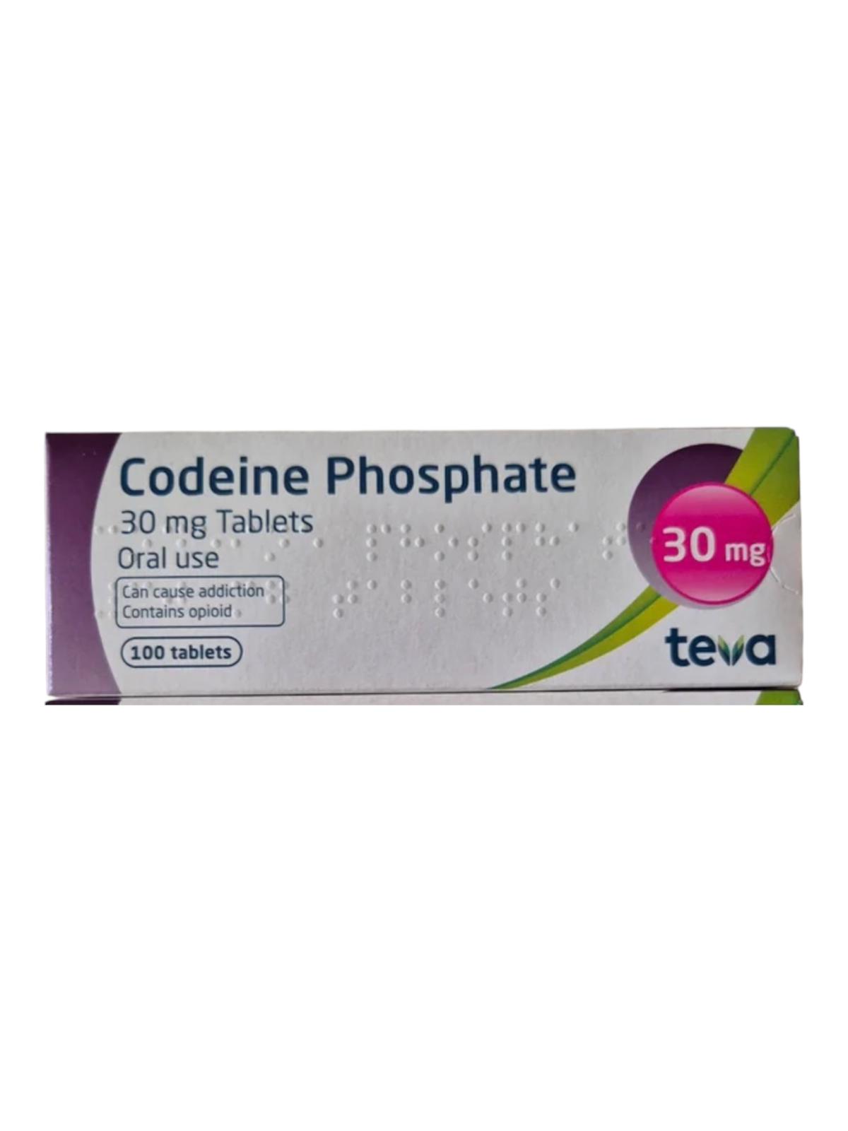 Teva Codeine Phosphate 30mg